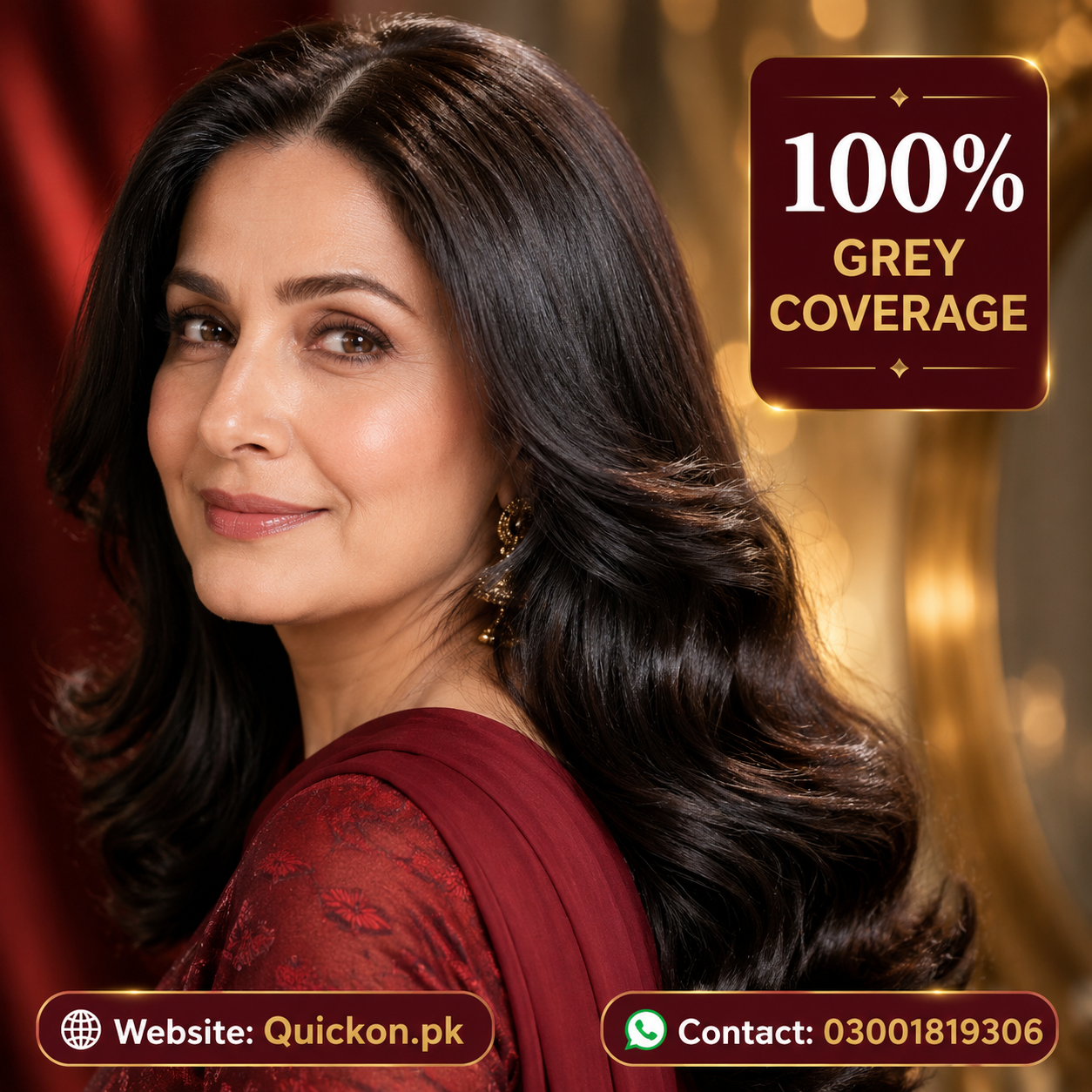 Ing Hair Color Shades price in Attock – Natural Black and Dark Brown – 03001819306