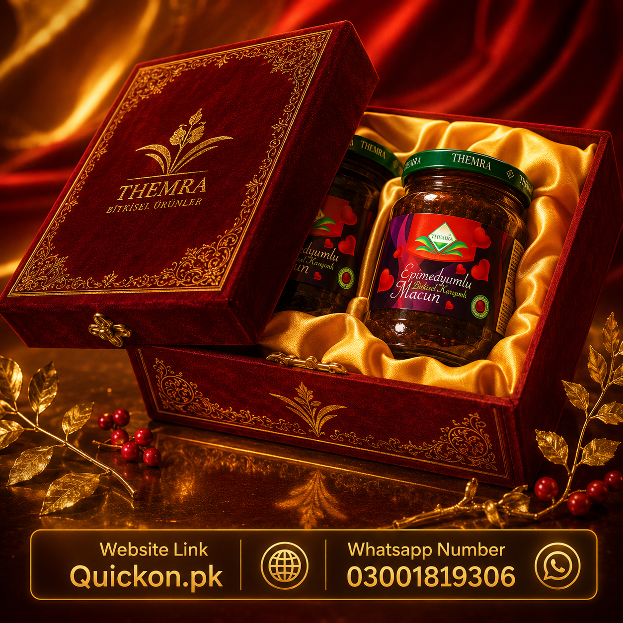 Epimedium Macun Price in Khairpur – Buy Themra Turkish Honey – 03001819306