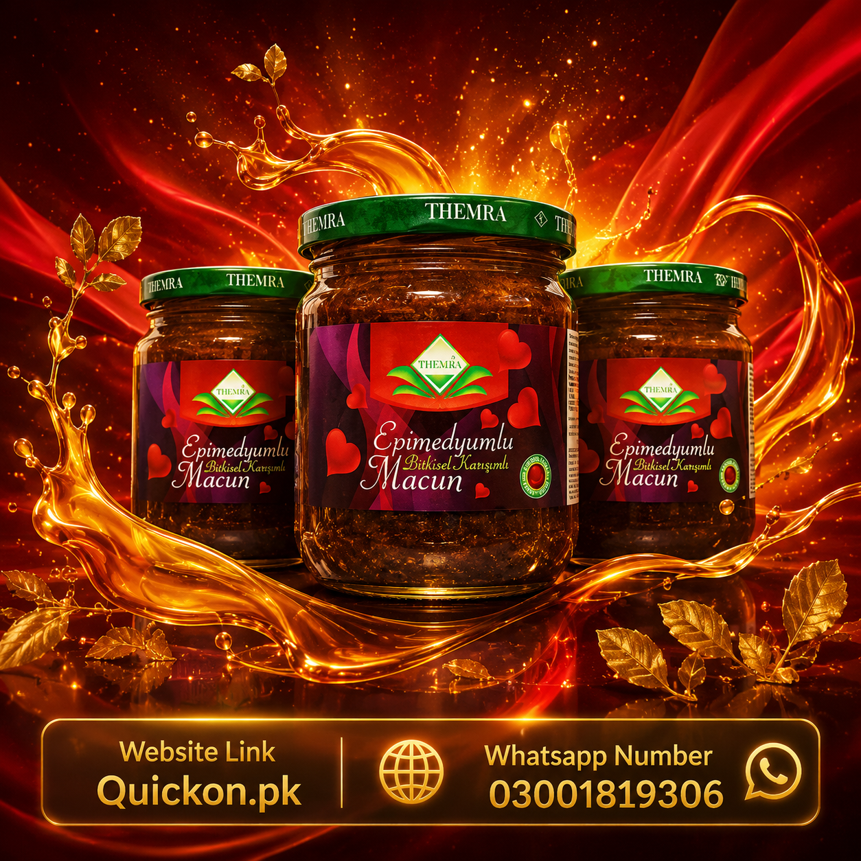 Epimedium Macun Price in Chishtian – Buy Themra Turkish Honey – 03001819306