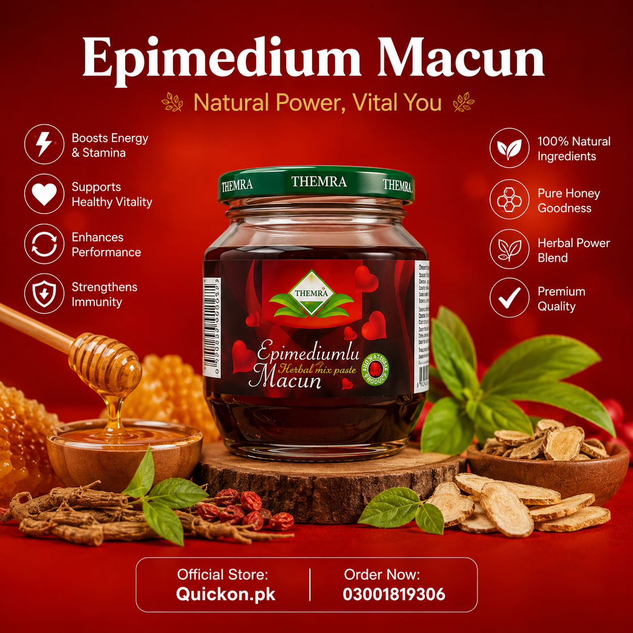 Themra Epimedium Macun Price in Tando Allahyar – 03001819306