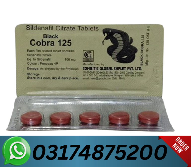 Black Cobra Tablets Price In Shikarpur – 03174875200