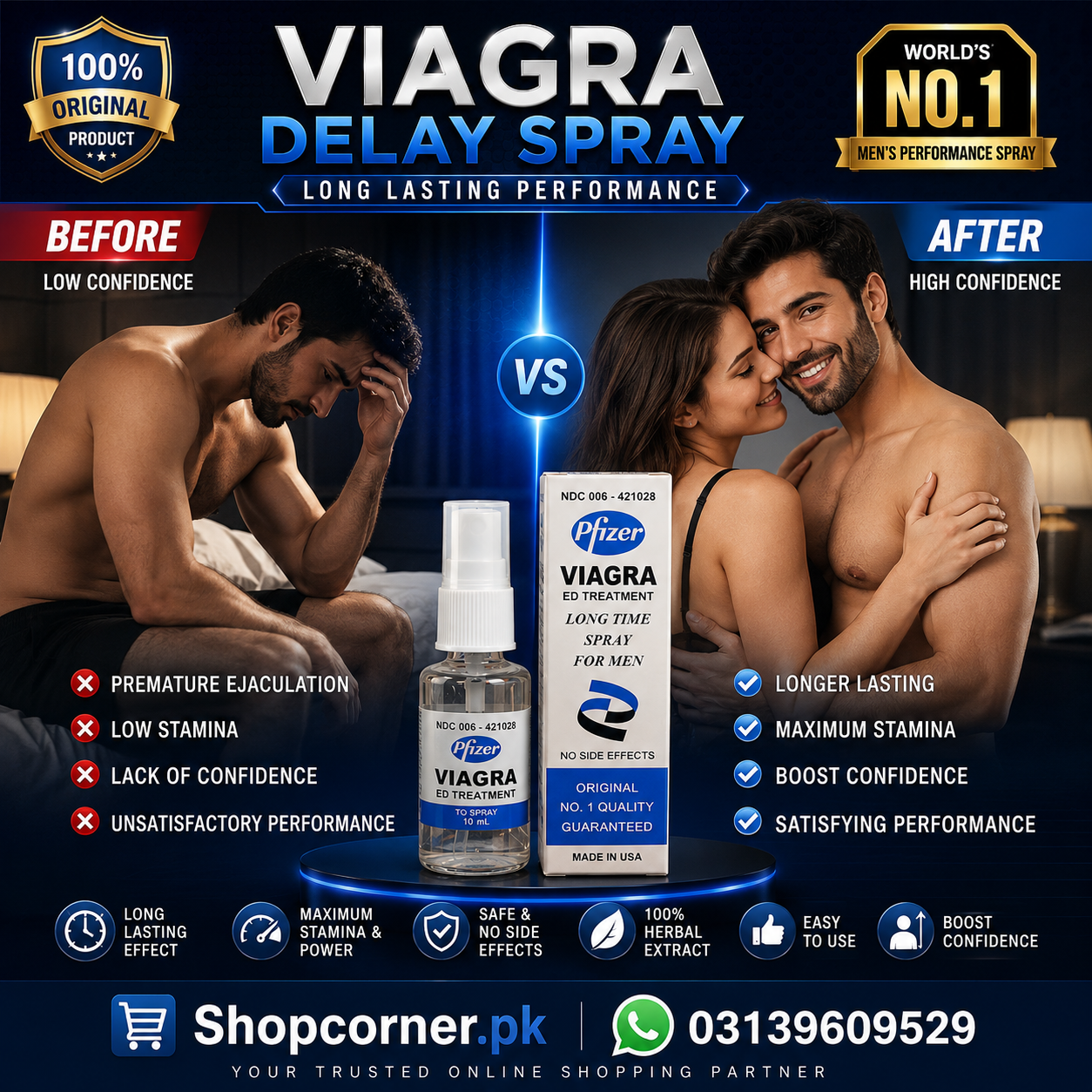 Viagra Delay Spray Price in Lahore – Buy Original – Buy Shopcorner.pk 03139609529