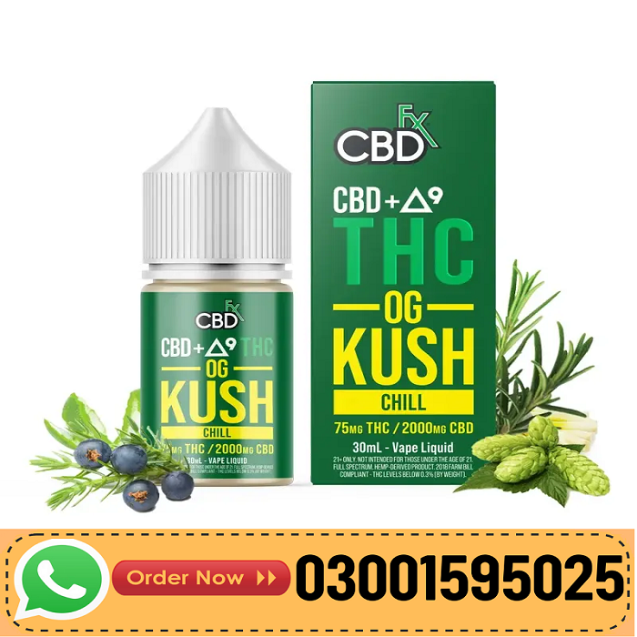 Delta-9 THC Vape Juice: OG Kush In Sukkur – 03001595025