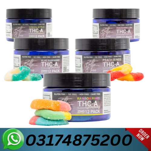 Bottle & Tree THCA Gummies – 300mg Price In Pakistan- 03174875200- thcvape.com.pk