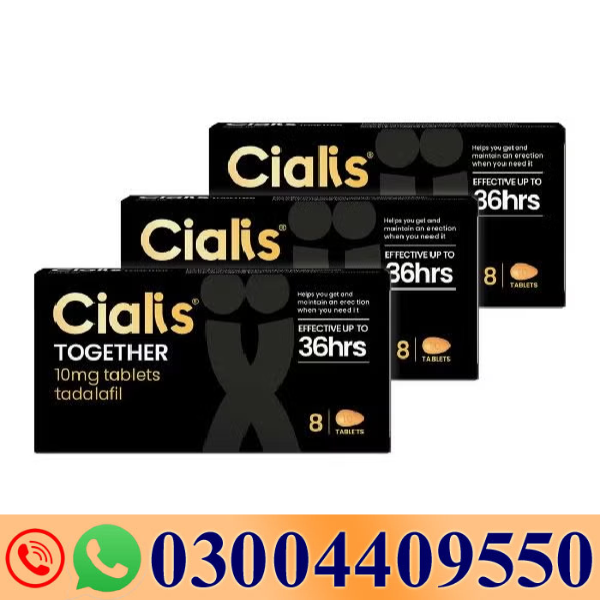Cialis Together 10mg Tablets – Tadalafil – 8 Tablets In Pakistan-03004409550 – Darazshops.com