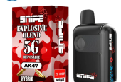 SNIPE THCP EXPLOSIVE BLEND DISPOSABLE 5G – AK47 (HYBRID) In Lahore [03390001039]