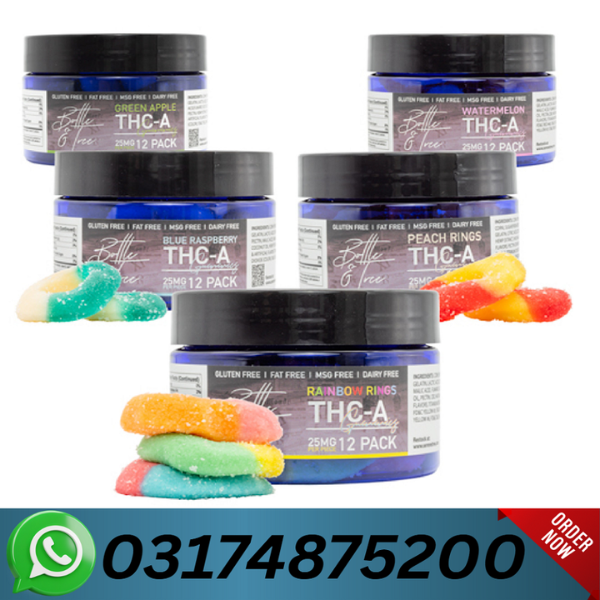Bottle & Tree THCA Gummies – 300mg Price In Pakistan-03174875200-Thcvape.com.pk