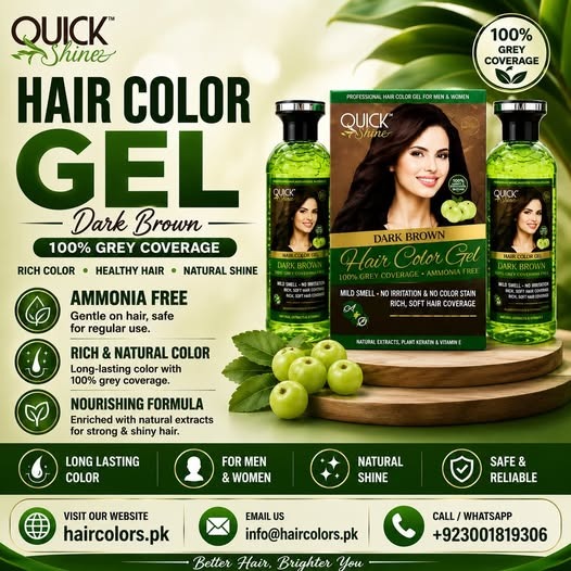 Quick Shine Hair Color Gel in Hyderabad 0300 1819306