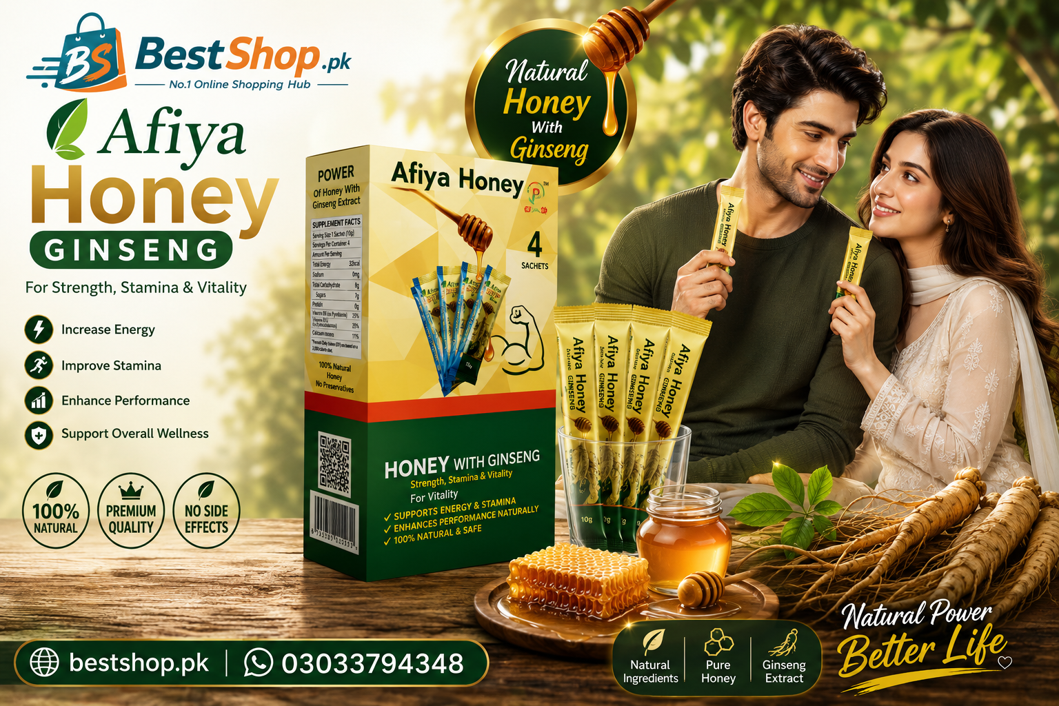 Why Afiya Honey Ginseng Is Popular – Features, Benefits & Usage Guide