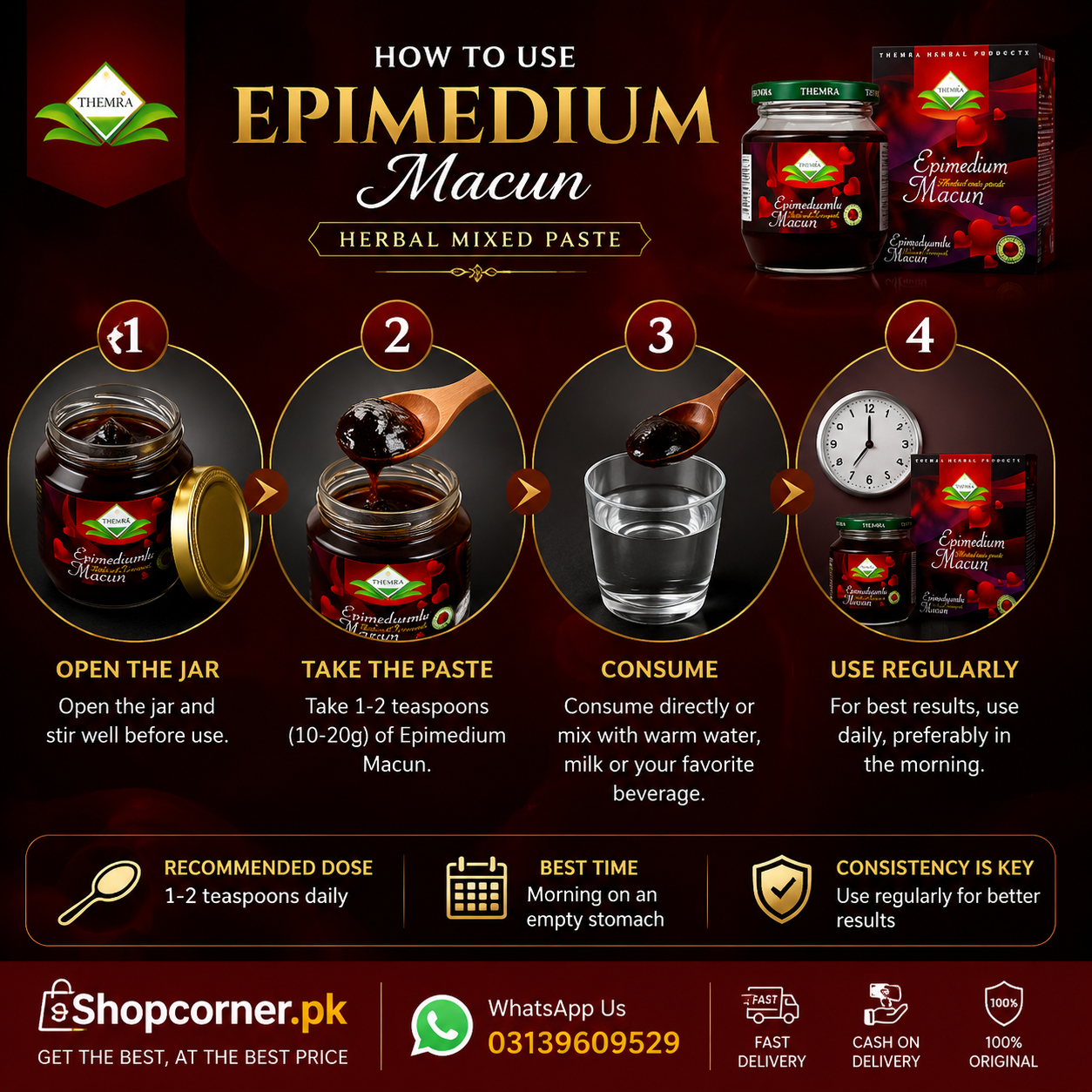 Epimedium Macun Price in Sialkot – 240g Jar – 03139609529