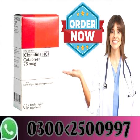 USP Catapres 0.1 mg In Sargodha – 03002500997 ) Shop