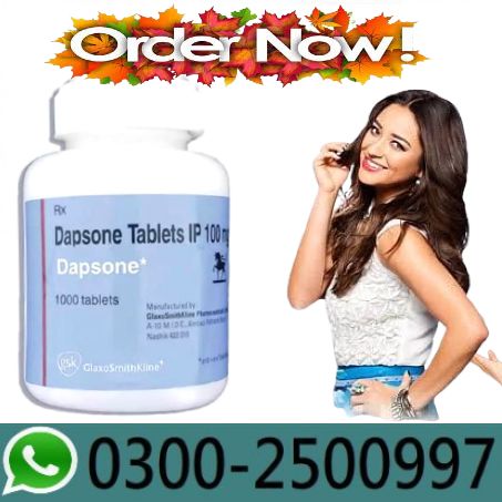Dapsone 100mg Tablets In Sargodha / 03002500997 Order