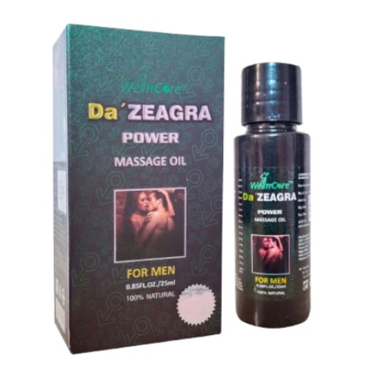 100% Ayurvedic Da ZEAGRA POWER Oil 25 ml In Pakistan 03020019191