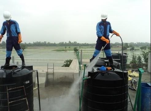 Residential Water Tank Cleaning