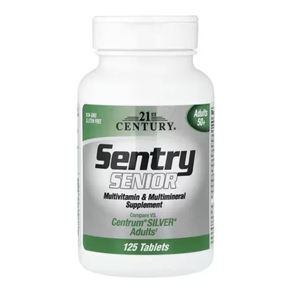 21st Century Sentry Senior Adults 50+ Multivitamin Tablets