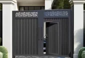 Double door gate – CNC Gate – Iron Gate – Steel Gate – Sliding Gate