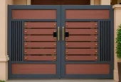 Double door gate – CNC Gate – Iron Gate – Steel Gate – Sliding Gate