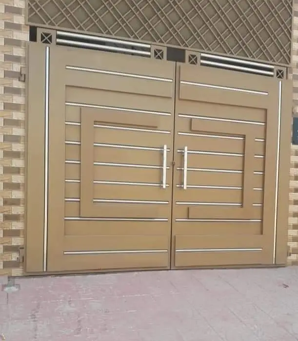 Double door gate – CNC Gate – Iron Gate – Steel Gate – Sliding Gate
