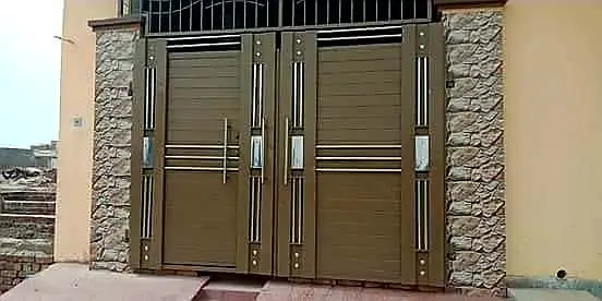 Double door gate – CNC Gate – Iron Gate – Steel Gate – Sliding Gate