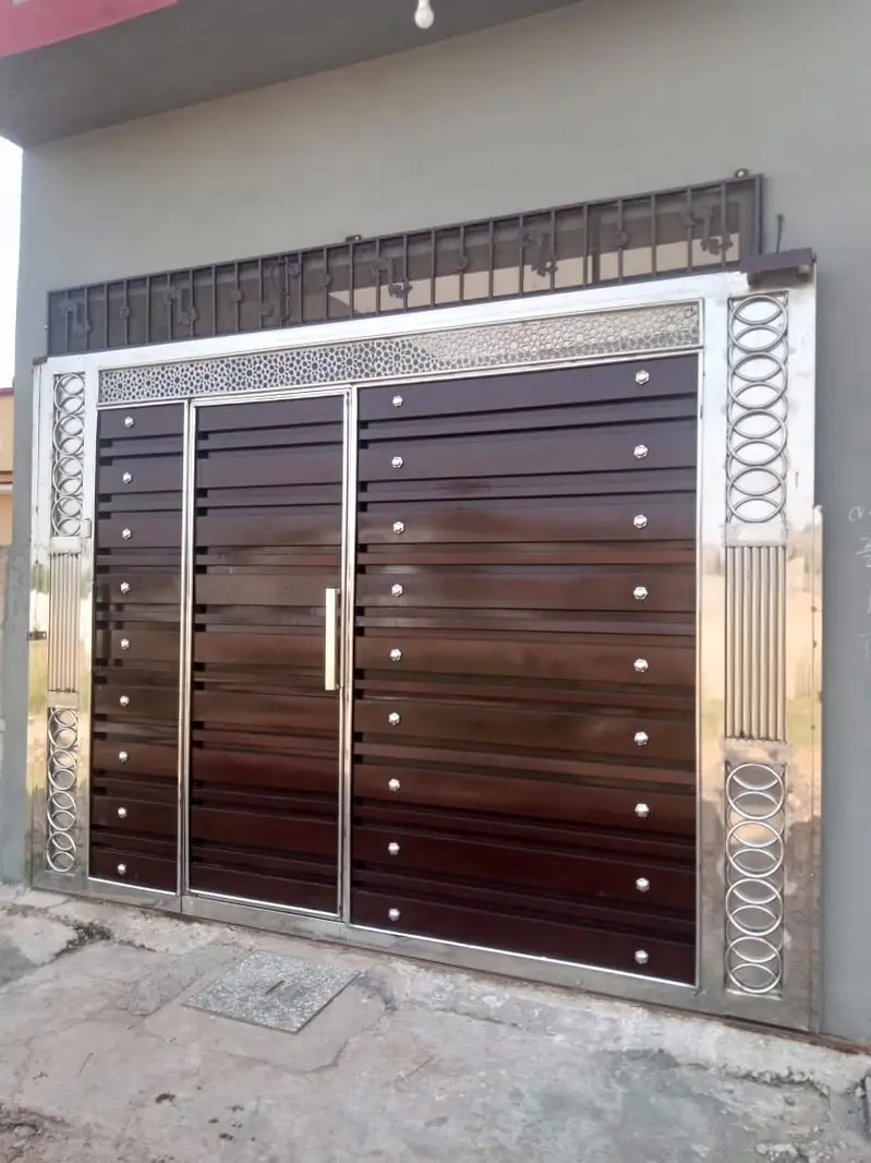 Double door gate – CNC Gate – Iron Gate – Steel Gate – Sliding Gate