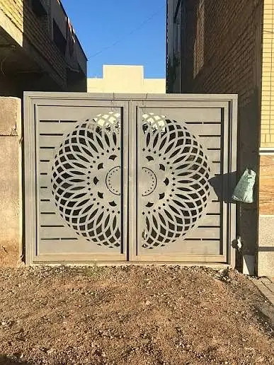 Double door gate – CNC Gate – Iron Gate – Steel Gate – Sliding Gate