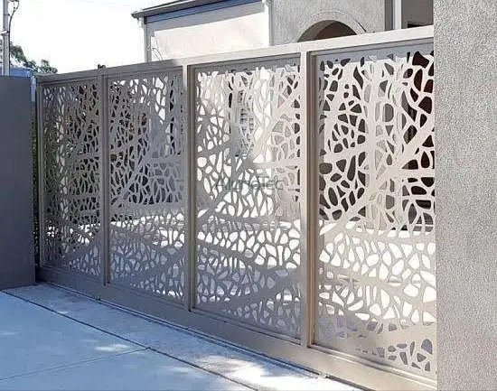 Double door gate – CNC Gate – Iron Gate – Steel Gate – Sliding Gate