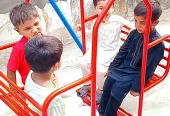 Jhoola Swing Slide Round Jhoolay Set For Kids