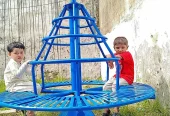 Jhoola Swing Slide Round Jhoolay Set For Kids