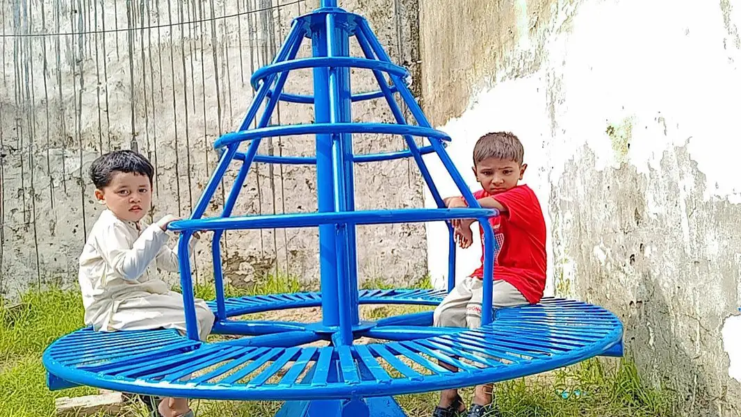 Jhoola Swing Slide Round Jhoolay Set For Kids
