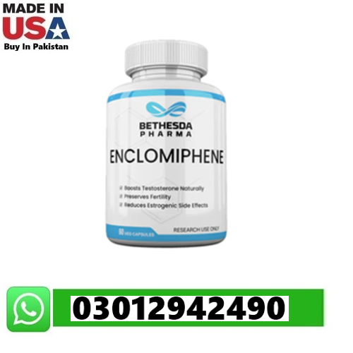 Bethesda Pharma Enclomiphene 12.5 mg Veg Capsules In Faisalabad 03012942490