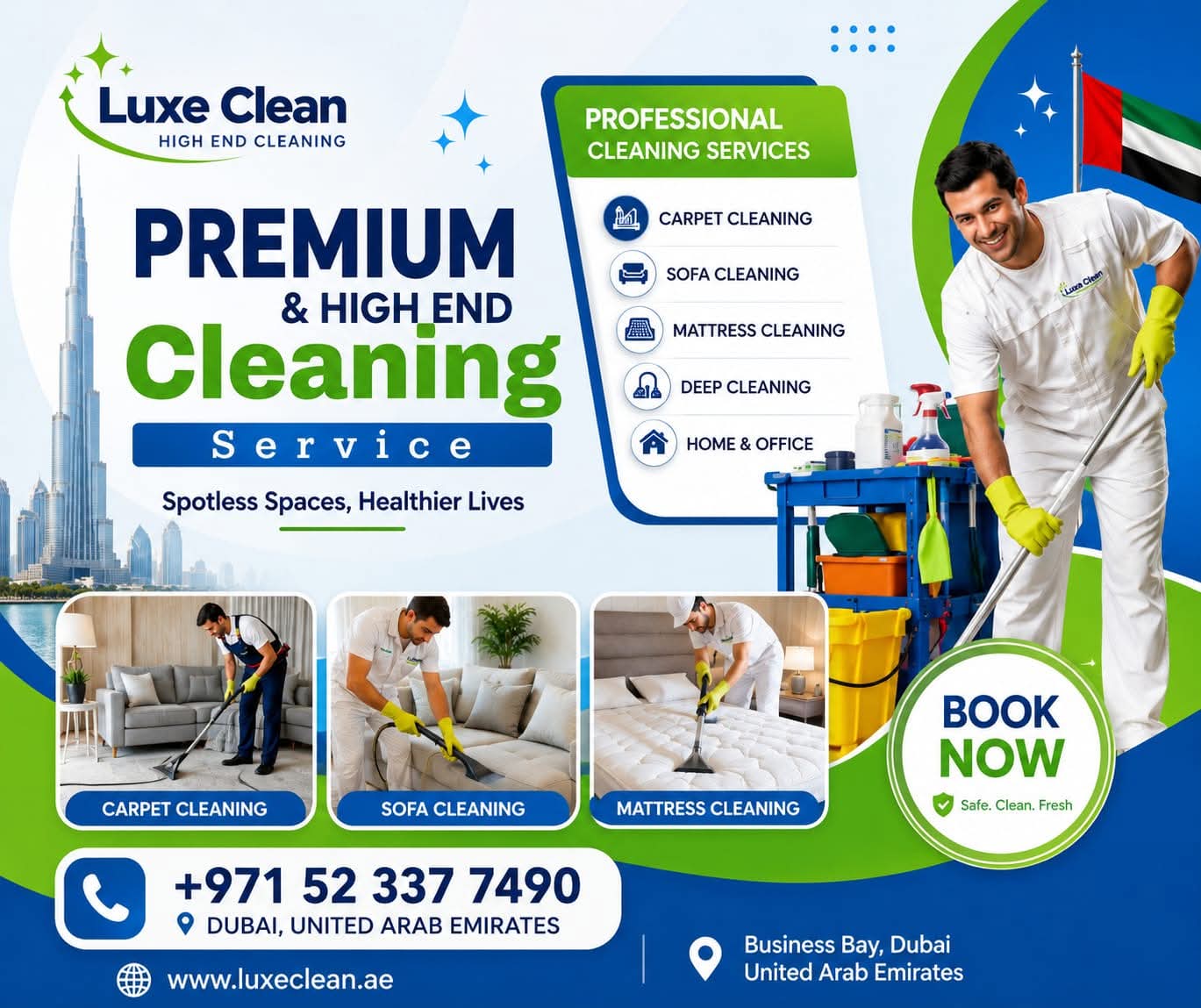 Professional Cleaning Services in Dubai