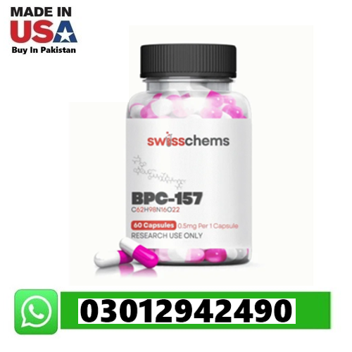 Swiss Chems BPC 157 0.5mg Capsules In Pakistan | 03012942490