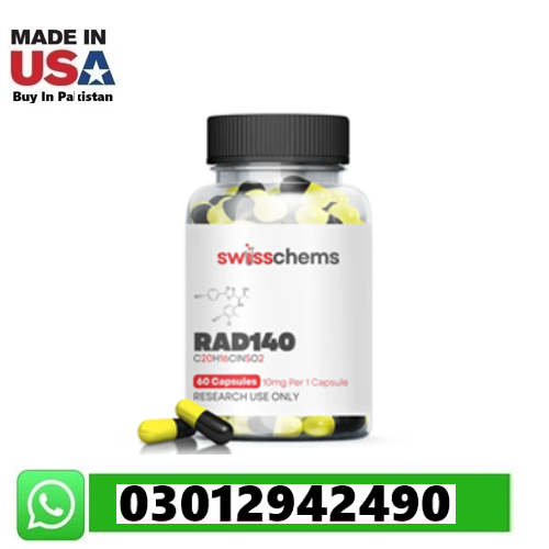 Swiss Chems RAD-140 Testolone 10mg Capsules In Pakistan | 03012942490