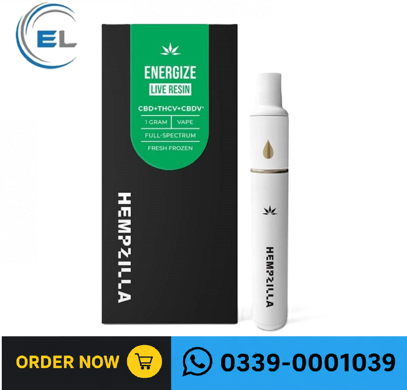 Energize CBD Live Resin 1G Vape In Pakistan [03390001039]