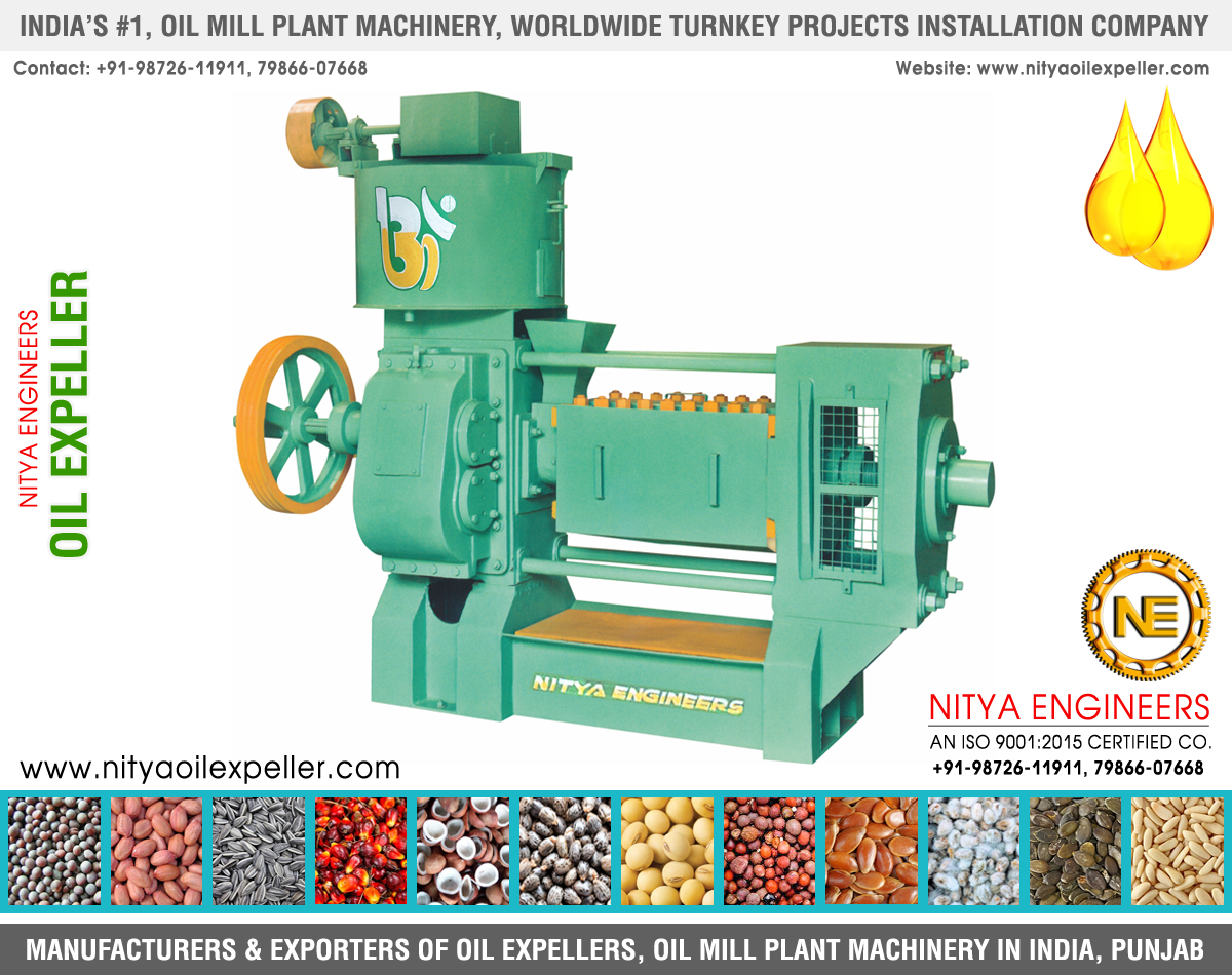 oil expellers, oil mill machinery, edible oil plant machinery, oil plant machines, oil press machines, oil mill Equipments & Spares in india +91-9872611911 https://www.nityaoilexpeller.com