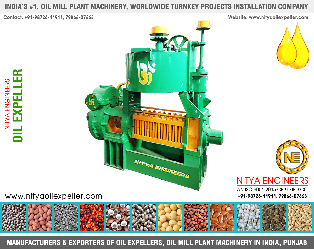 oil expellers, oil mill machinery, edible oil plant machinery, oil plant machines, oil press machines, oil mill Equipments & Spares in india +91-9872611911 https://www.nityaoilexpeller.com