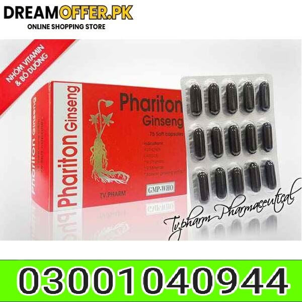 Phariton Ginseng Capsules in Pakistan – 03001040944