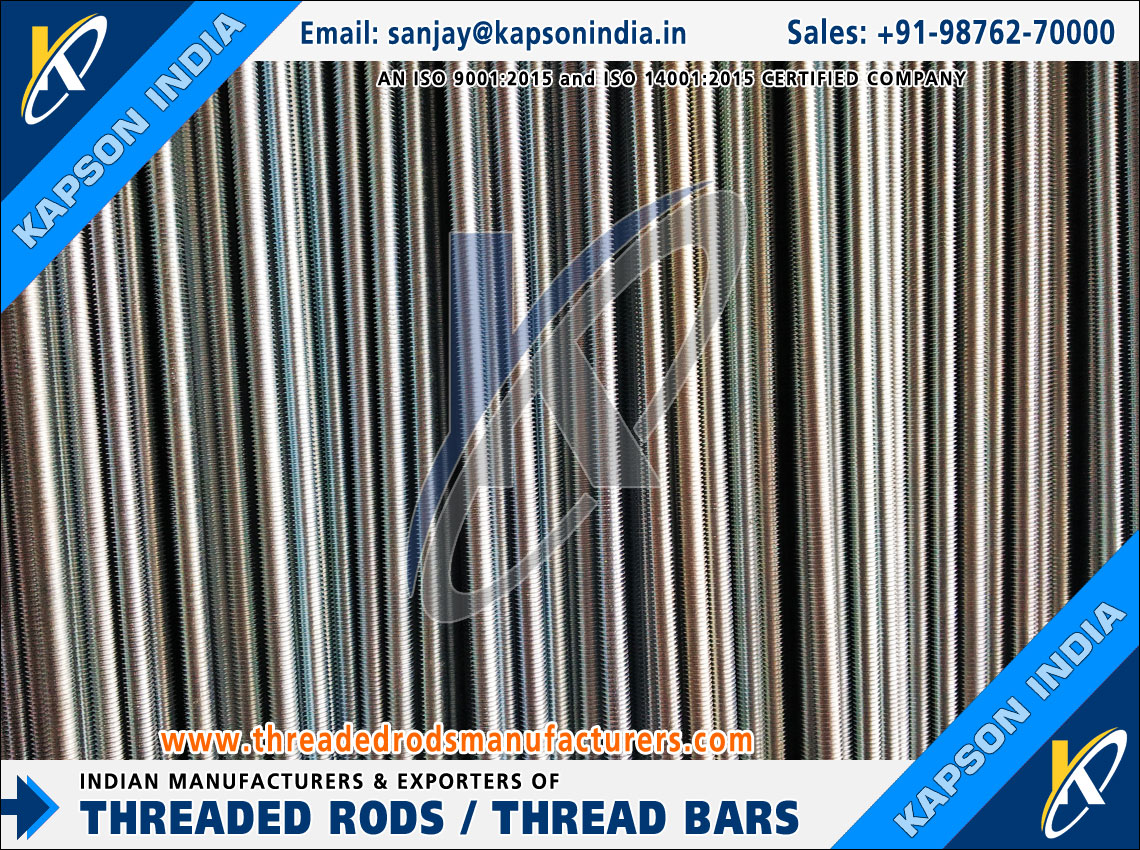 Threaded Rods & Bars, Hex Bolts, Hex Nuts Fasteners manufactures exporters India threadedrodsmanufacturers.com +91-9876270000