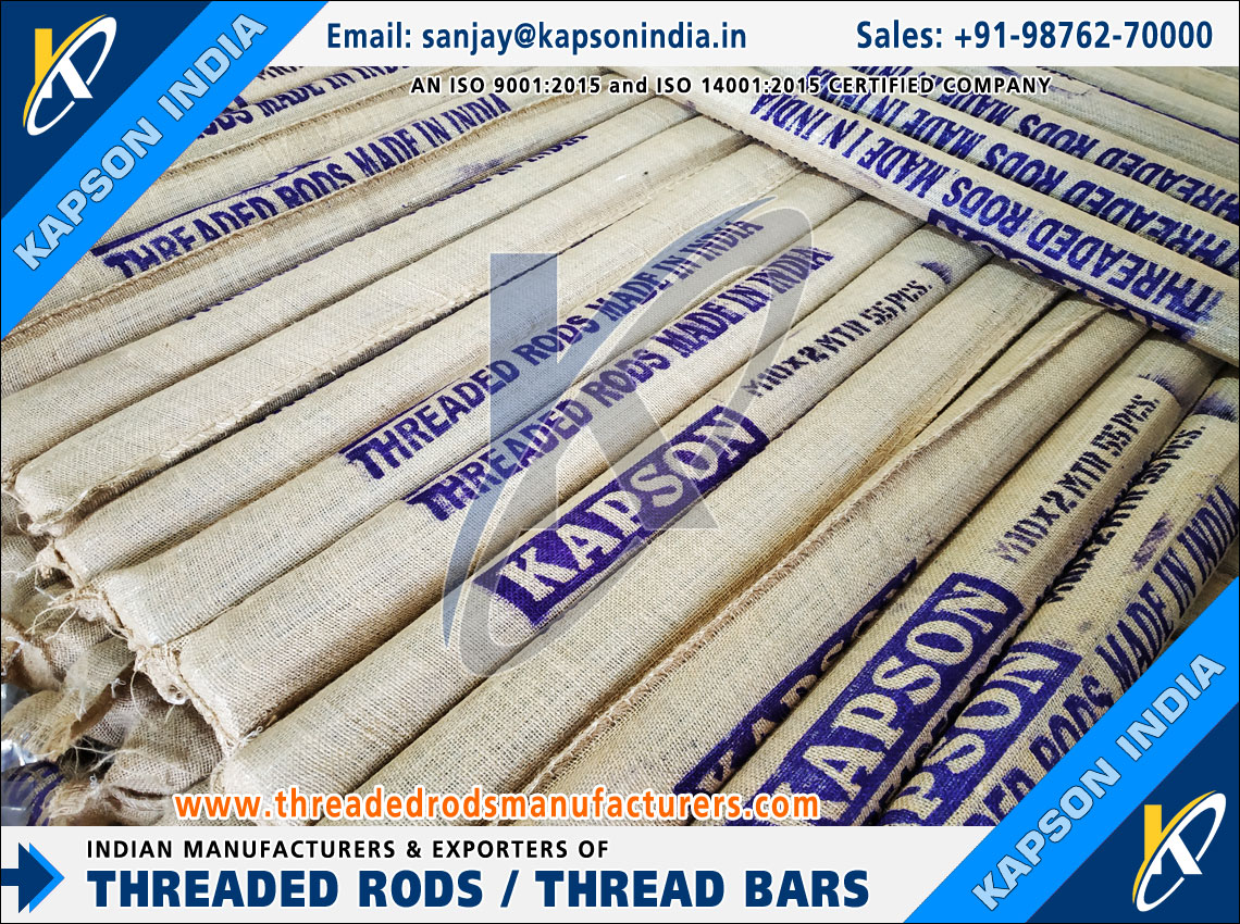 Threaded Rods & Bars, Hex Bolts, Hex Nuts Fasteners manufactures exporters India threadedrodsmanufacturers.com +91-9876270000