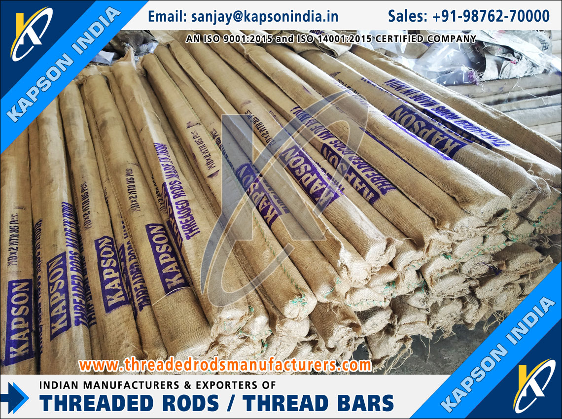 Threaded Rods & Bars, Hex Bolts, Hex Nuts Fasteners manufactures exporters India threadedrodsmanufacturers.com +91-9876270000