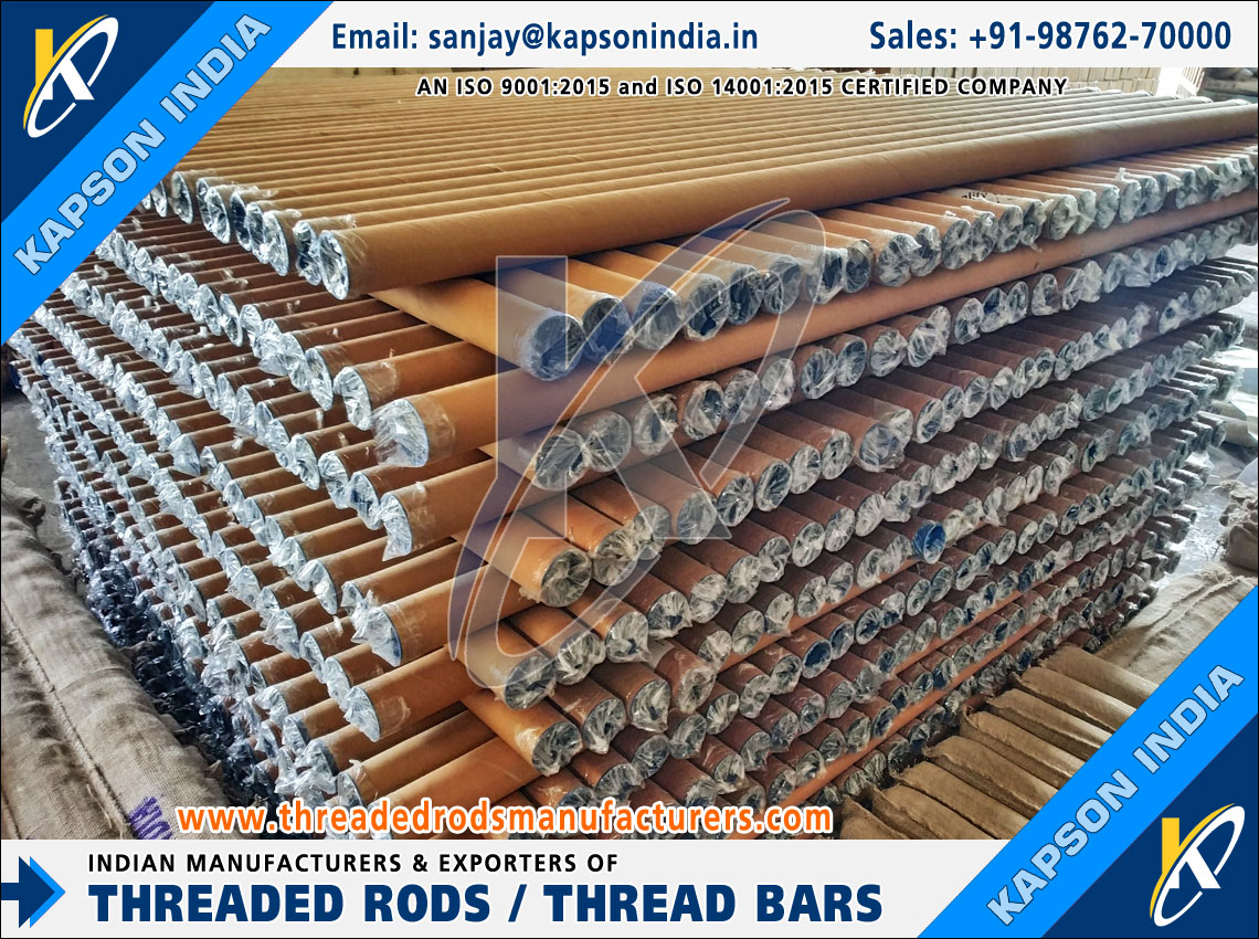 Threaded Rods & Bars, Hex Bolts, Hex Nuts Fasteners manufactures exporters India threadedrodsmanufacturers.com +91-9876270000