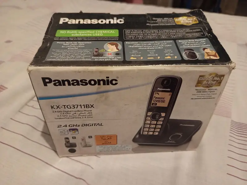 Panasonic 2.4 ghz landline phone used once