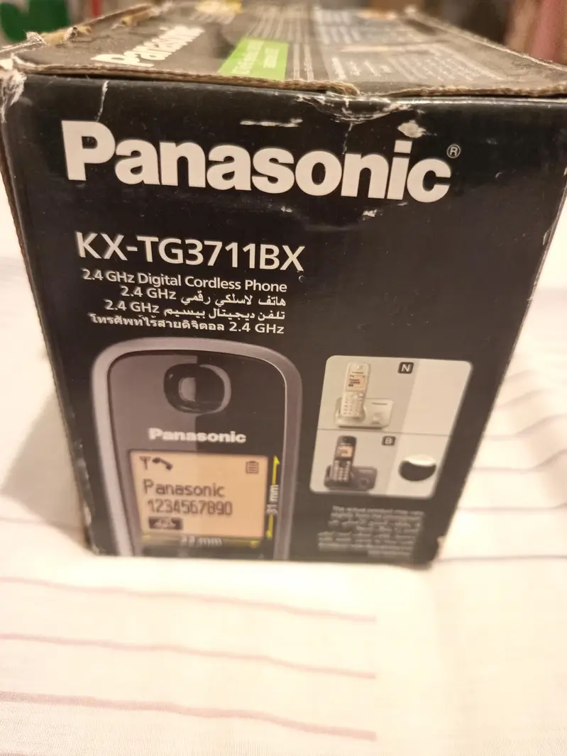 Panasonic 2.4 ghz landline phone used once