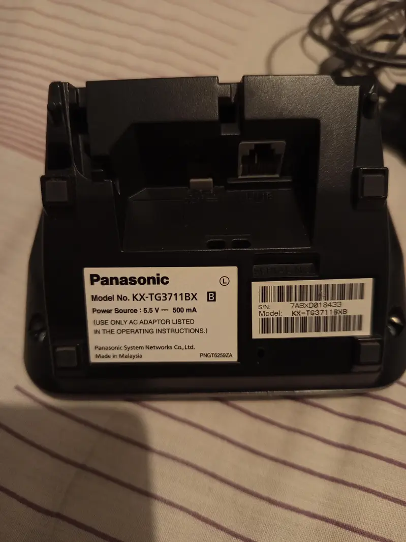 Panasonic 2.4 ghz landline phone used once