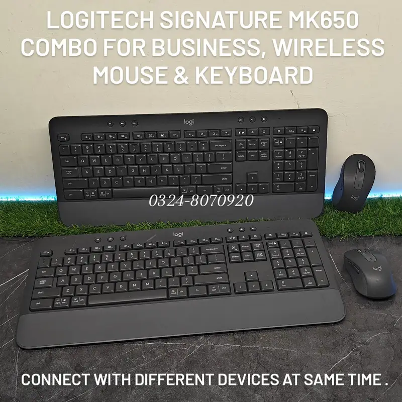 Logitech MK650 Signature Combo – Silent Wireless keyboard and Mouse