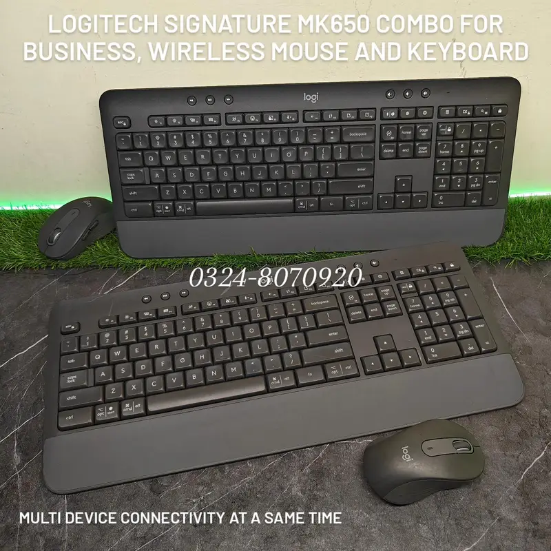 Logitech MK650 Signature Combo – Silent Wireless keyboard and Mouse