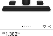 VIZIO Amarican soundbar 5.1 wireless subwoofer New price 300 USD