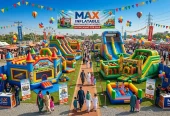 Jumping Castle | Kids Castle | Max Inflatable | Swings | Slides | Arch