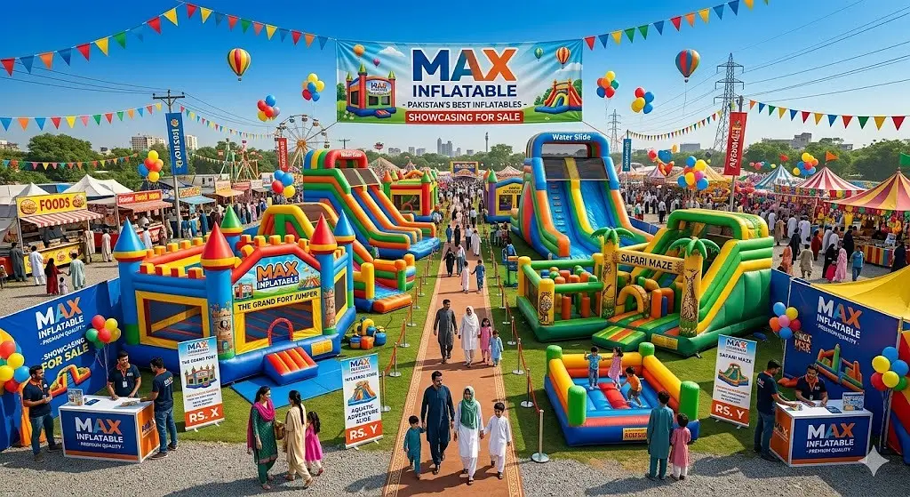Jumping Castle | Kids Castle | Max Inflatable | Swings | Slides | Arch