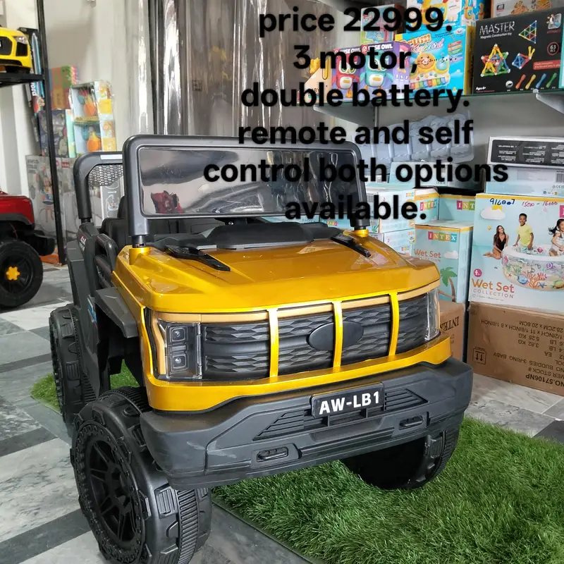Electric bike| jeep| cars| cycle| two wheel| baby items|